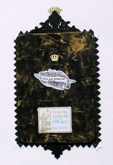 Tin frame daughters back